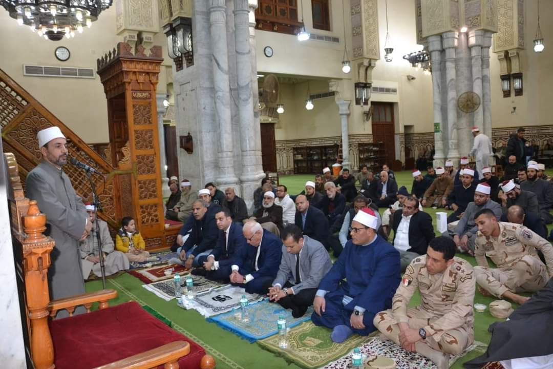 محافظ بورسعيد يشهد احتفالية الأوقاف بذكرى الإسراء والمعراج