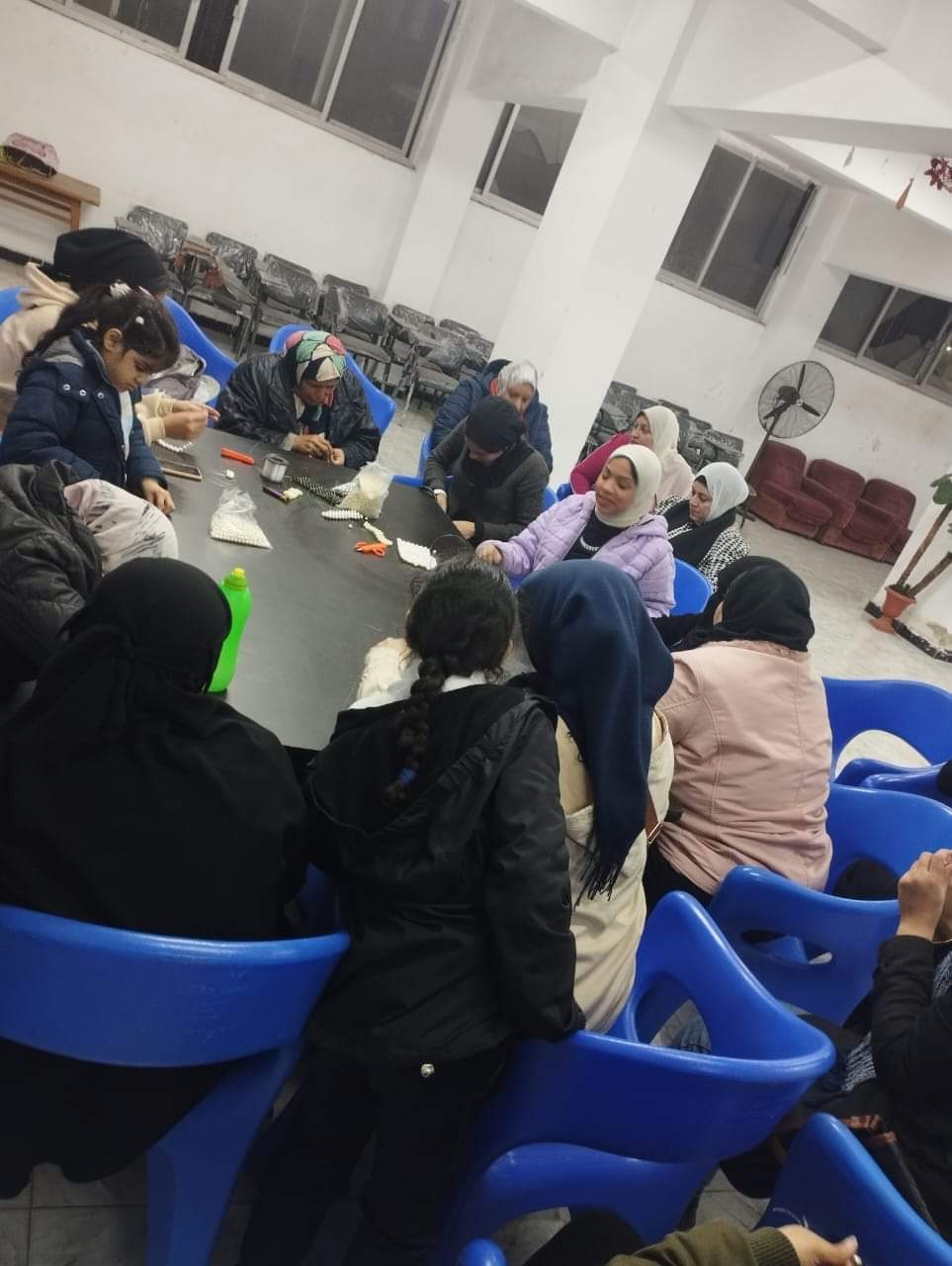 ورشة عمل للشباب والفتيات ببورسعيد 