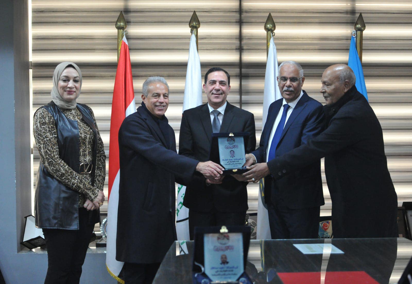 تكريم الحكام المشاركين في أمم إفريقيا (3)