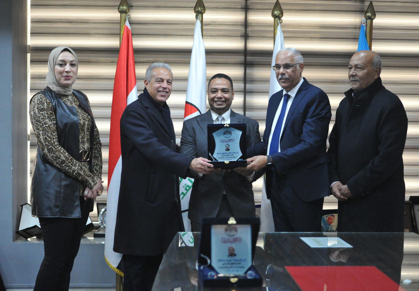 تكريم الحكام المشاركين في أمم إفريقيا (4)