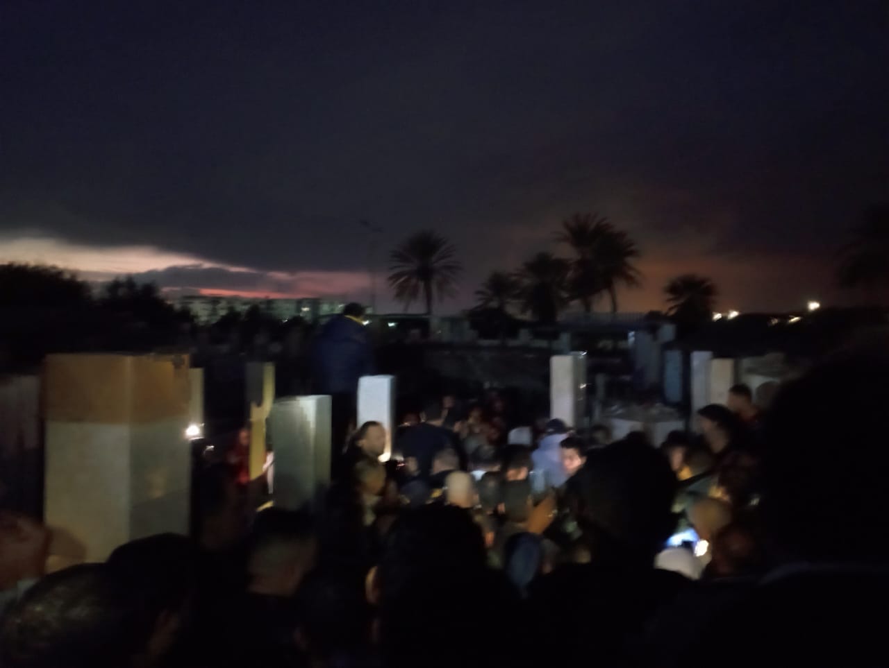 جنازة شاب توفي بأزمة قلبية مفاجئة ببورسعيد 