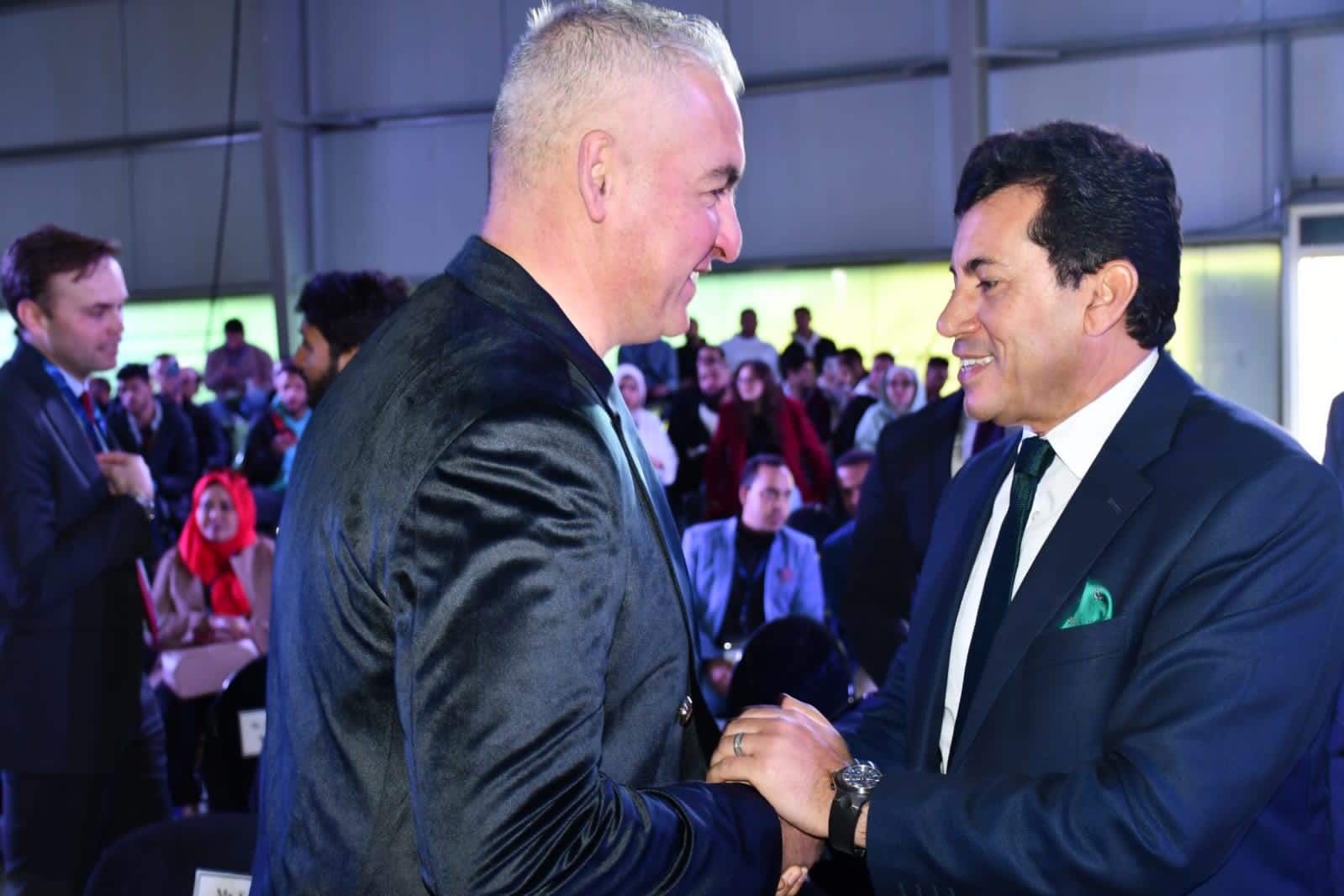 أشرف صبحي في المؤتمر الدولي لتطوير الرياضة (29)