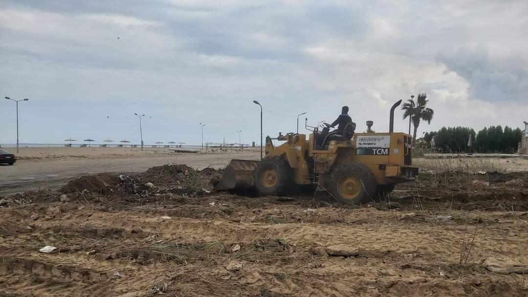 رفع كفاءة شاطئ بورفؤاد - قص