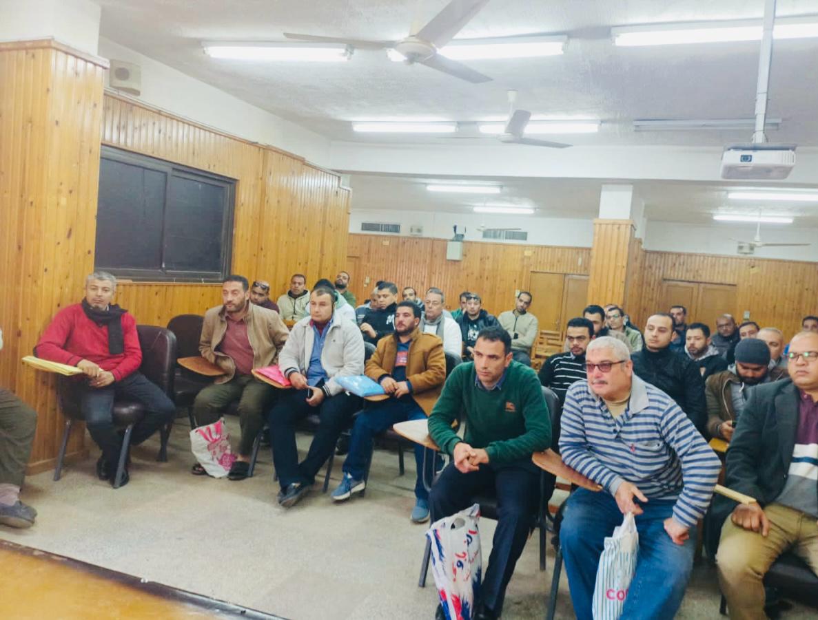 فعاليات الورشة التدريبية�لأعمال الصحة المهنية 