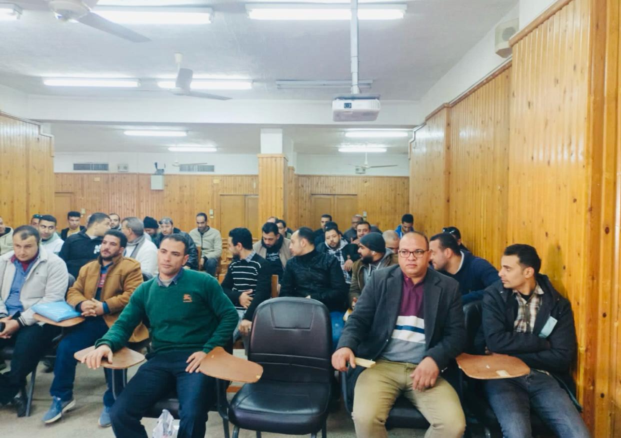 فعاليات الورشة التدريبية�لأعمال الصحة المهنية 