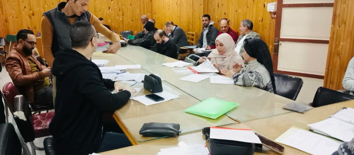 فعاليات الورشة التدريبية�لأعمال الصحة المهنية 