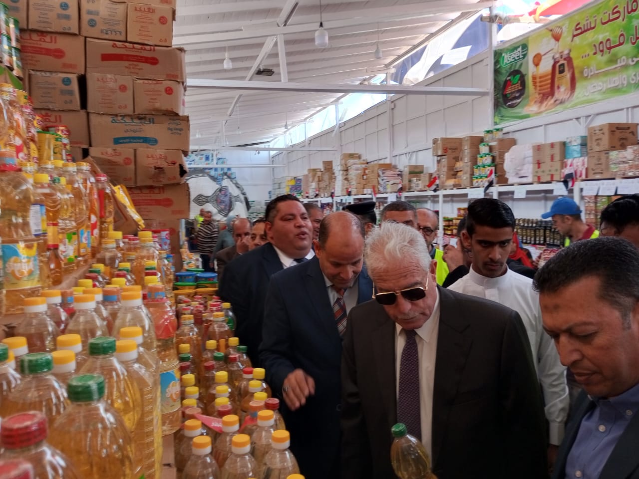 محافظ جنوب سيناء يفتتح معرض أهلا رمضان بدهب