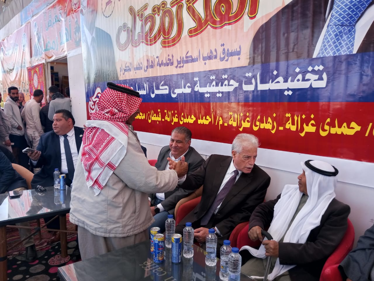 محافظ جنوب سيناء يفتتح معرض أهلا رمضان بدهب