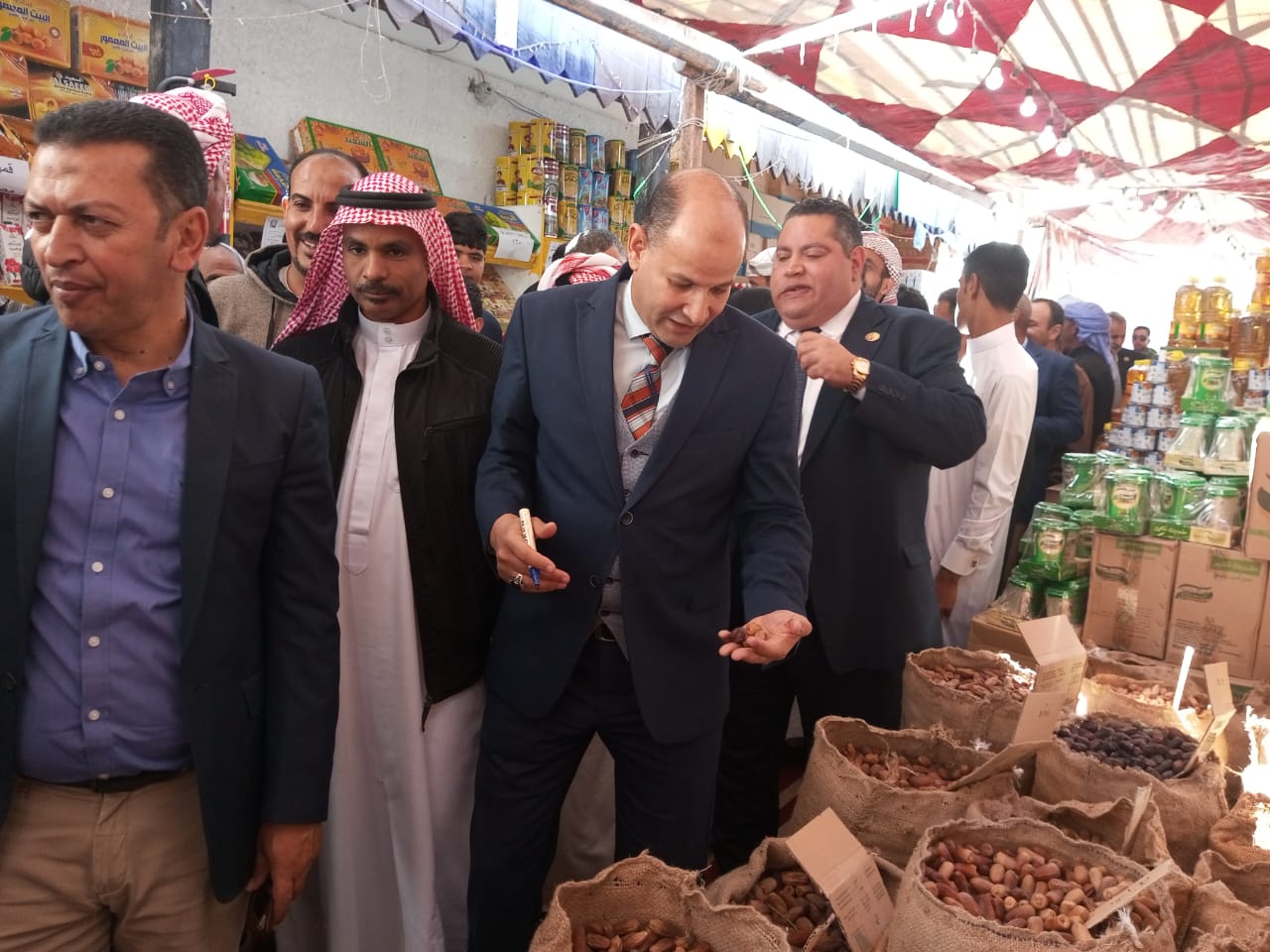 محافظ جنوب سيناء يفتتح معرض أهلا رمضان بدهب
