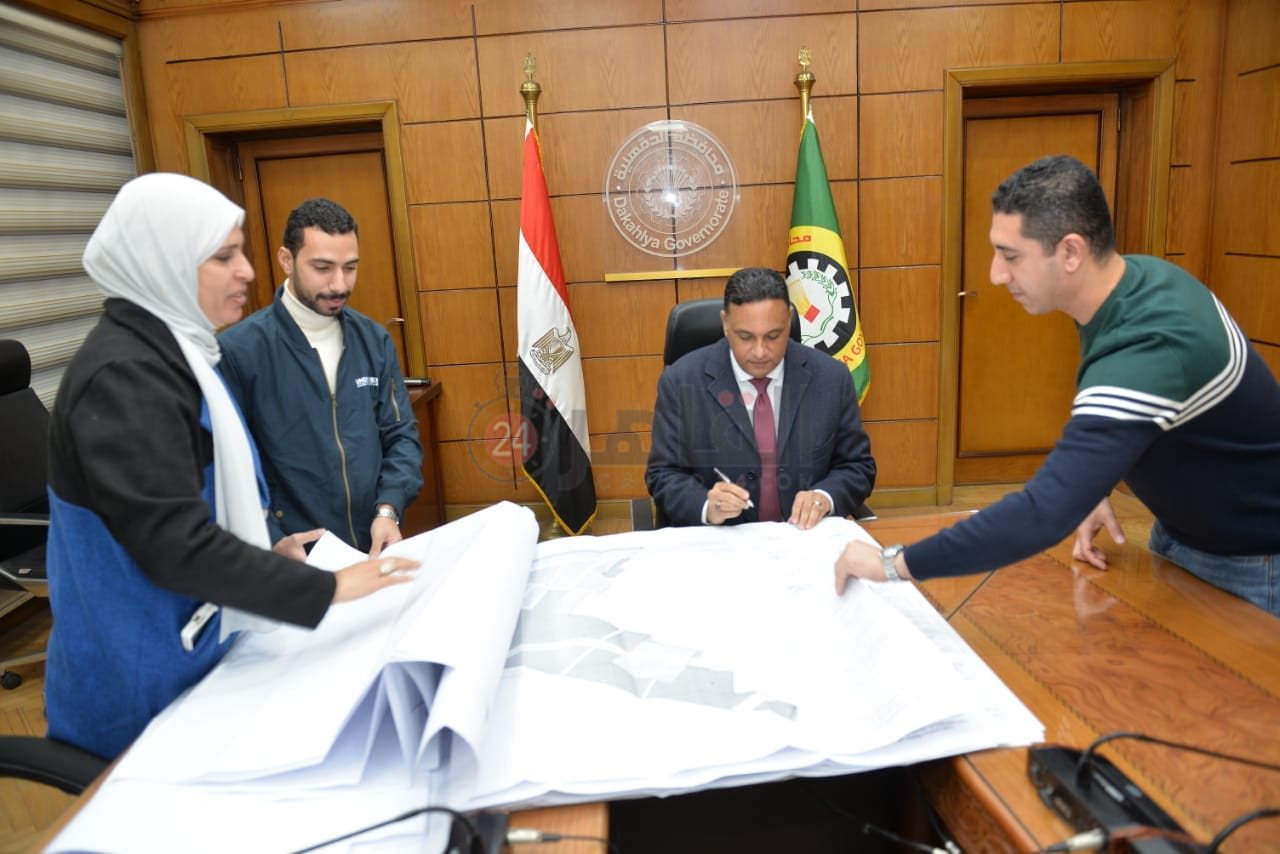 محافظ الدقهلية يعتمد المخطط التفصيلي لمدينة طلخا (4)