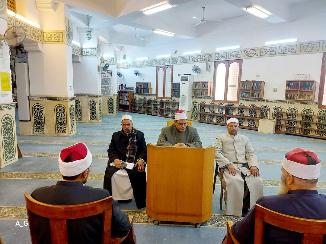 اجتماع أوقاف بورسعيد استعدادا لشهر رمضان 