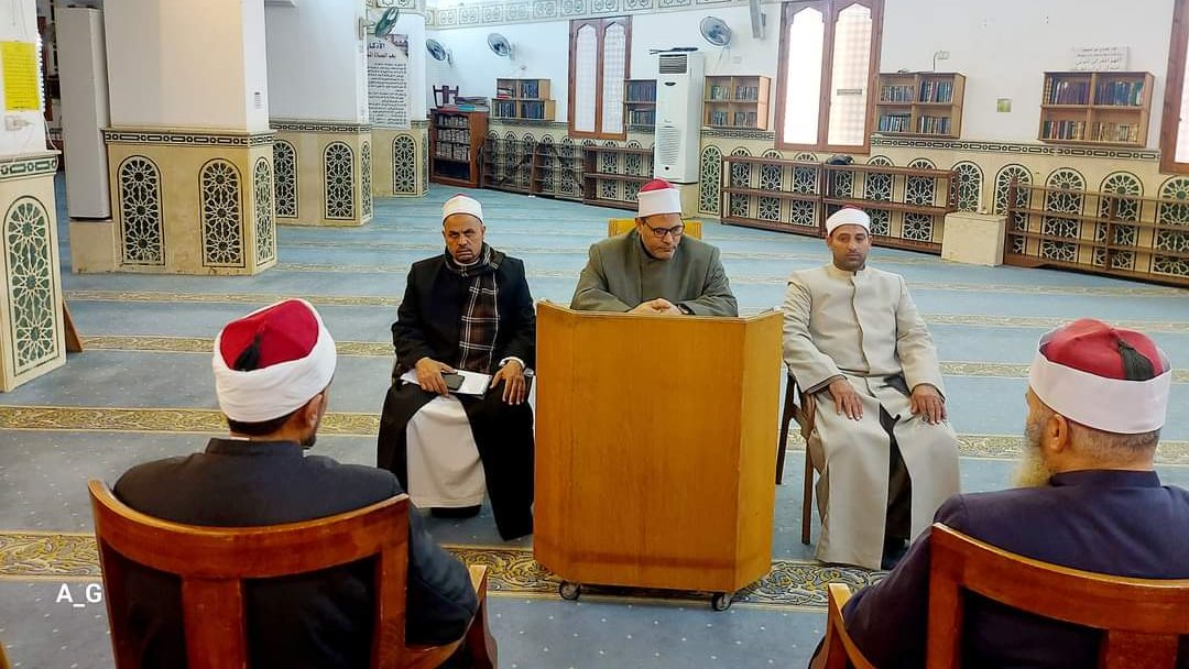 اجتماع أوقاف بورسعيد استعدادا لشهر رمضان - قص