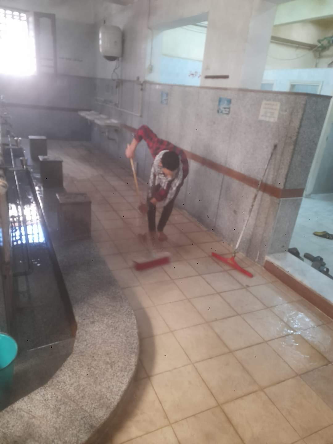 حملة نظافة مكبرة بمساجد بورسعيد استعدادا لشهر رمضان الكريم