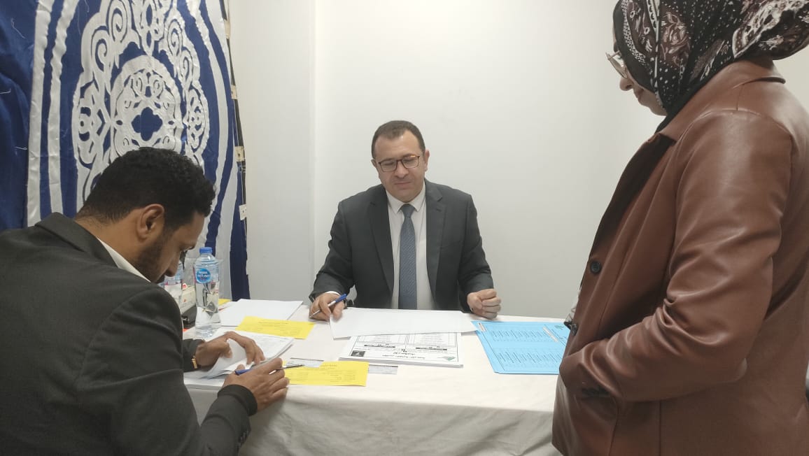 توافد مهندسوا بورسعيد على لجان انتخابات التجديد النصفي