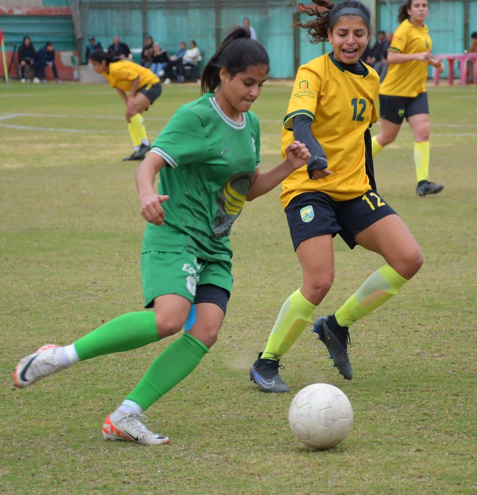 فريق الكرة النسائية بالمصري