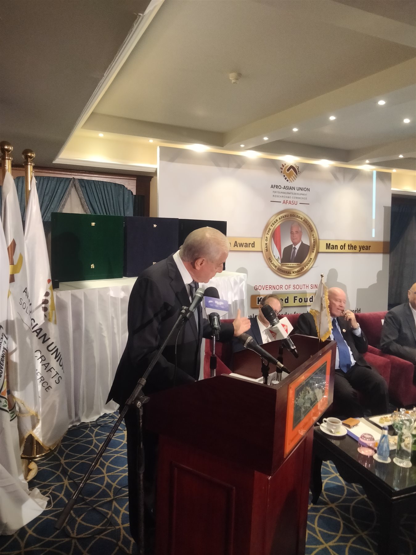 تكريم محافظ جنوب سيناء