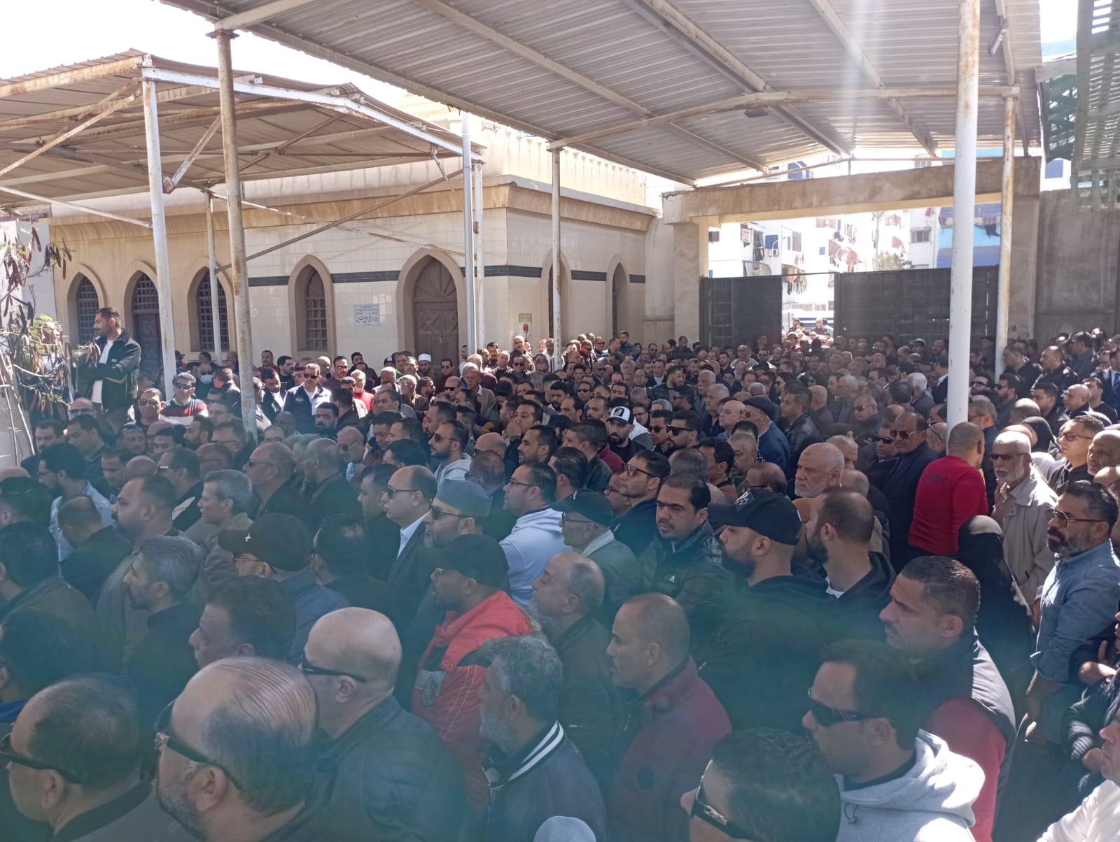 جنازة مهيبة لوالد النائب أحمد فرغلي ببورسعيد