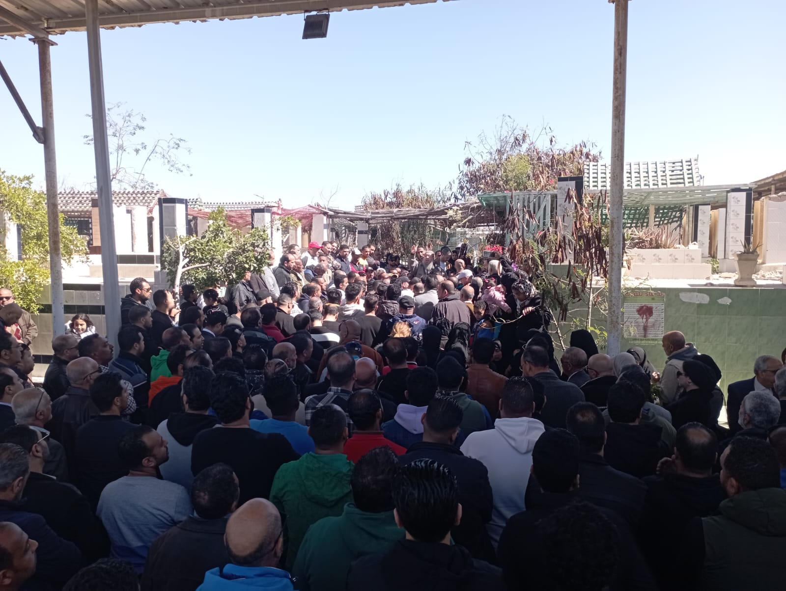 جنازة مهيبة لوالد النائب أحمد فرغلي ببورسعيد