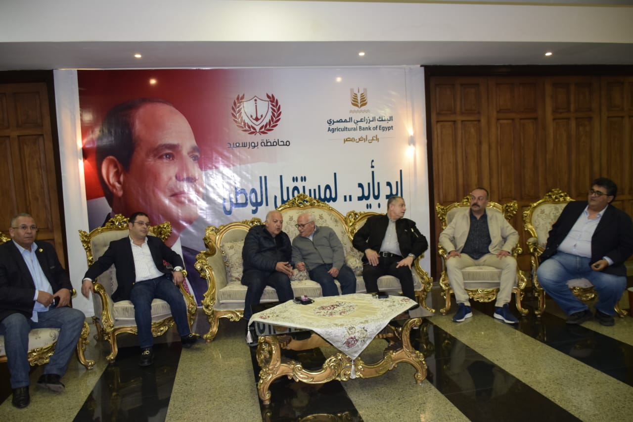 محافظ بورسعيد يستقبل أعضاء لجنة الطاقة والبيئة بمجلس النواب