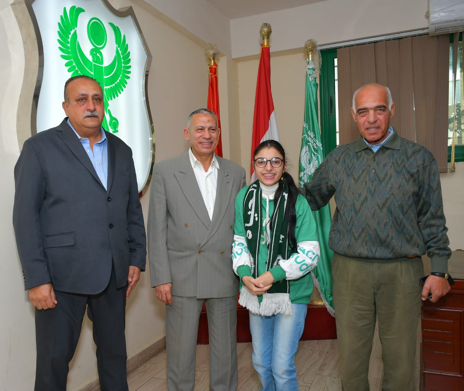 المصري يمنح العضوية العاملة لـ لميس اسلام