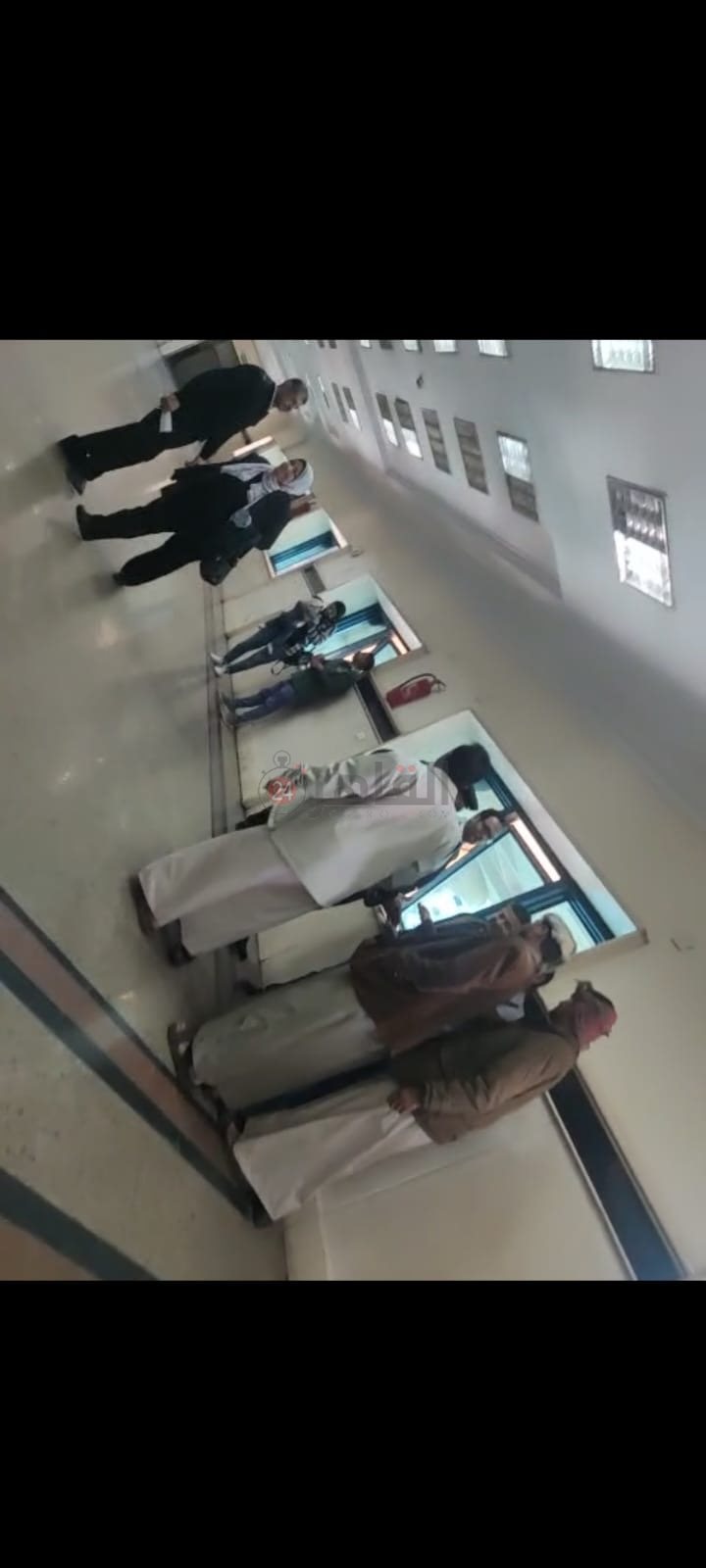 وصول أسرة اللواء اليمني للمحكمة