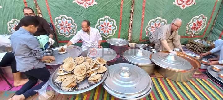 مائدة الأشراف المهدية بأسيوط