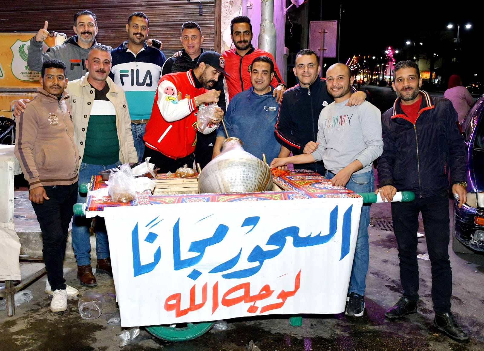 عربة السحور المجاني ببورسعيد 