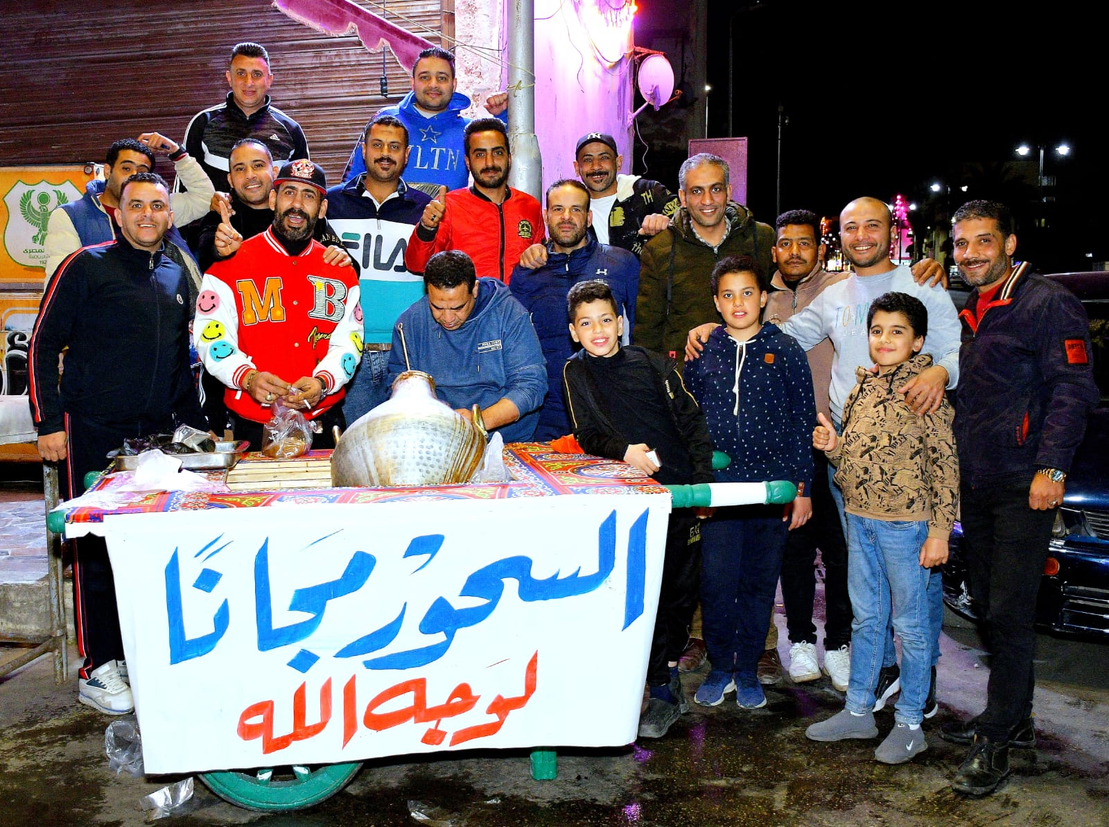 عربة السحور المجاني ببورسعيد 