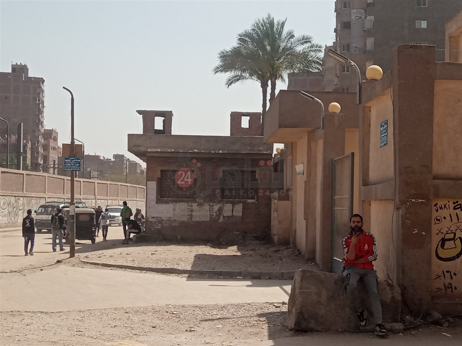 انفجار شرطة مياه المرج