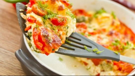 خطوات تحضير شكشوكة تركية بالجبن