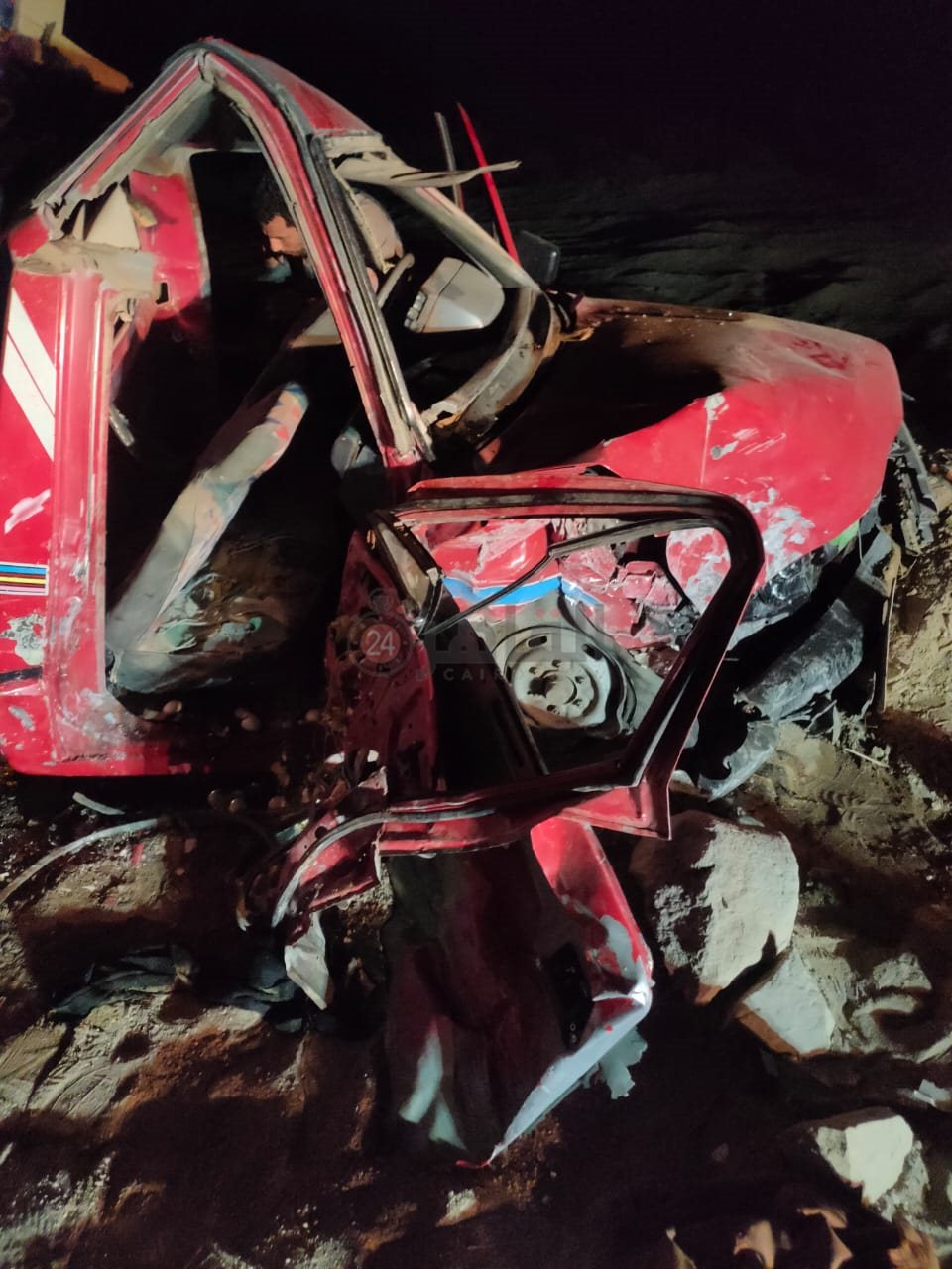 بينهم حالات خطيرة.. إصابة 9 شباب إثر انقلاب ميكروباص في قنا 