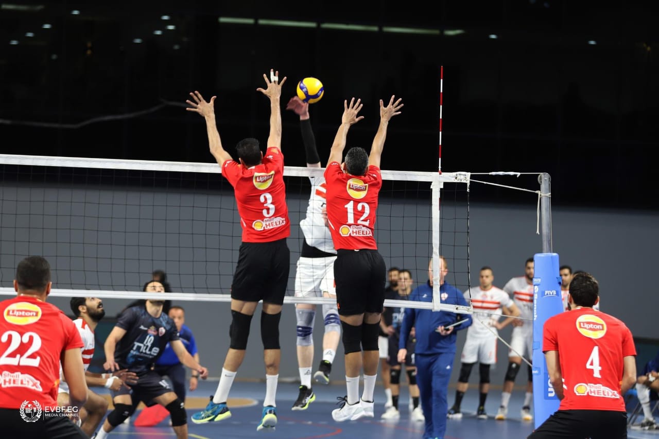 مباراة الأهلي والزمالك في كرة الطائرة (6)