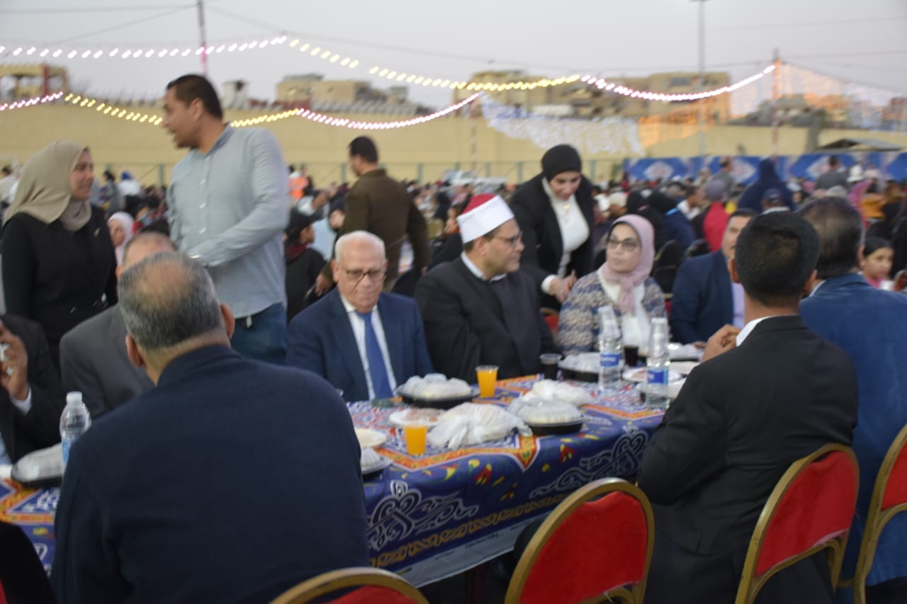 مائدة إفطار جماعي ببورسعيد 