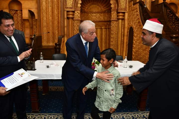 فودة يفتتح رفع كفاءة مسجد الصحابة بشرم الشيخ