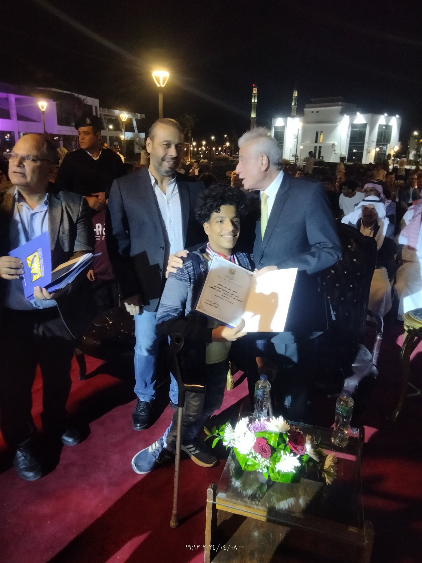 محافظ جنوب سيناء يكرم عددا من الرياضيين