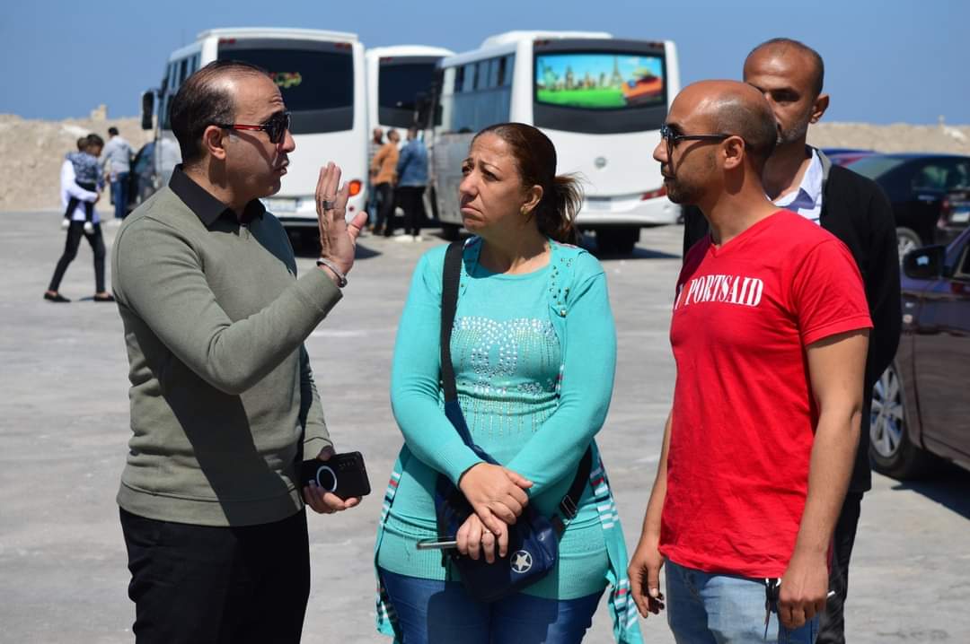 مدينة بورفؤاد تستقبل الآلاف من المواطنين خلال عيد الفطر المبارك