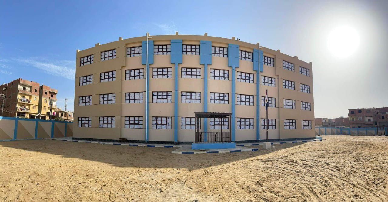 انشاء مدارس بمراكز الفيوم 