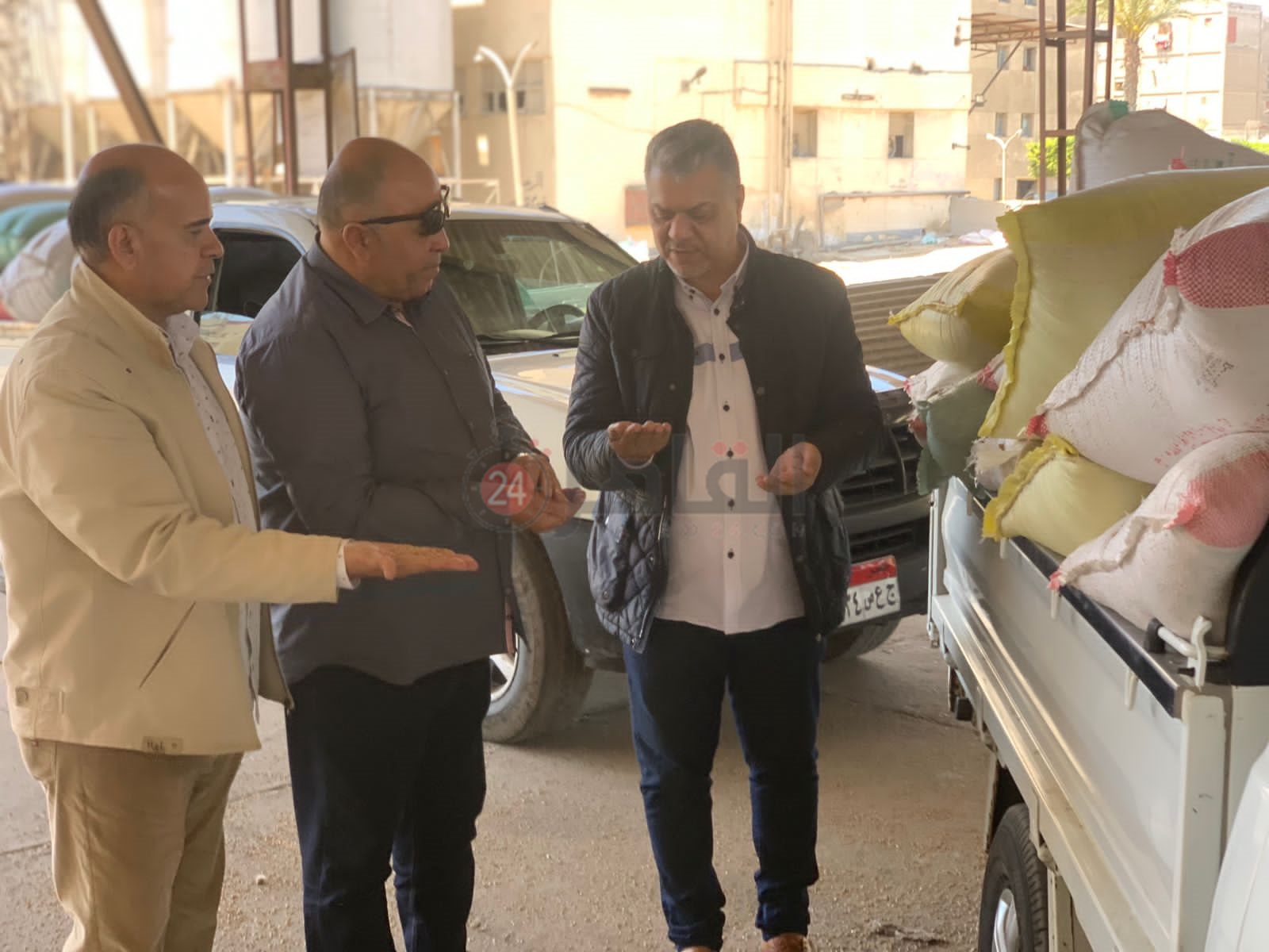 موسم توريد القمح ببورسعيد 