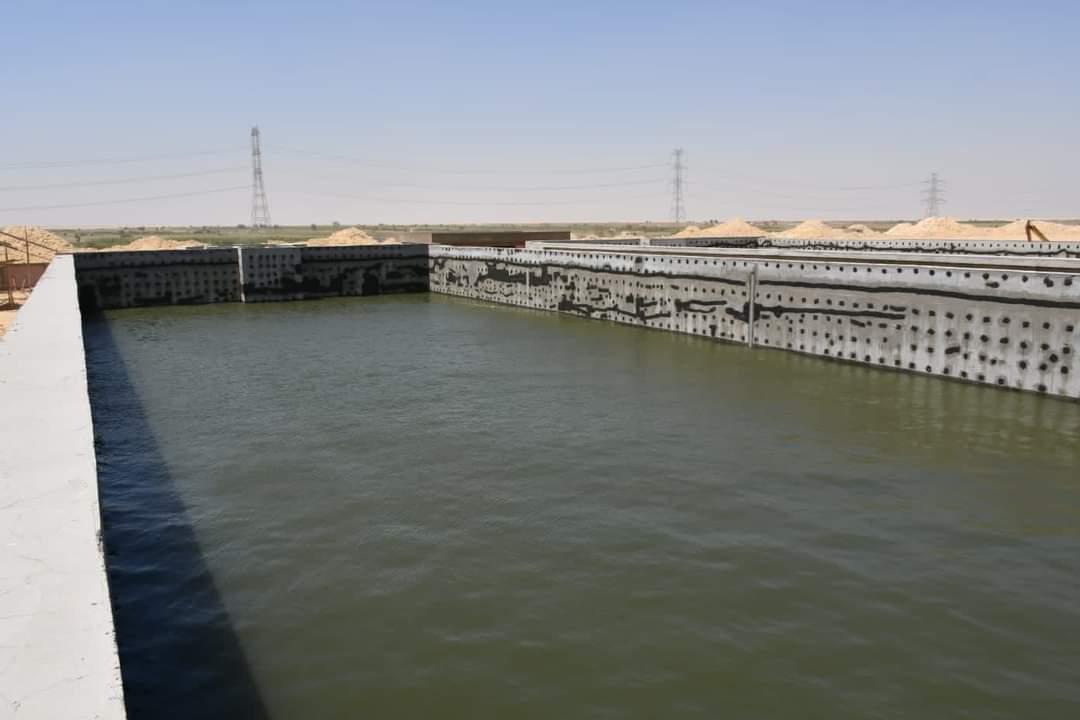 مشروعات الصرف الصحي في الفيوم 