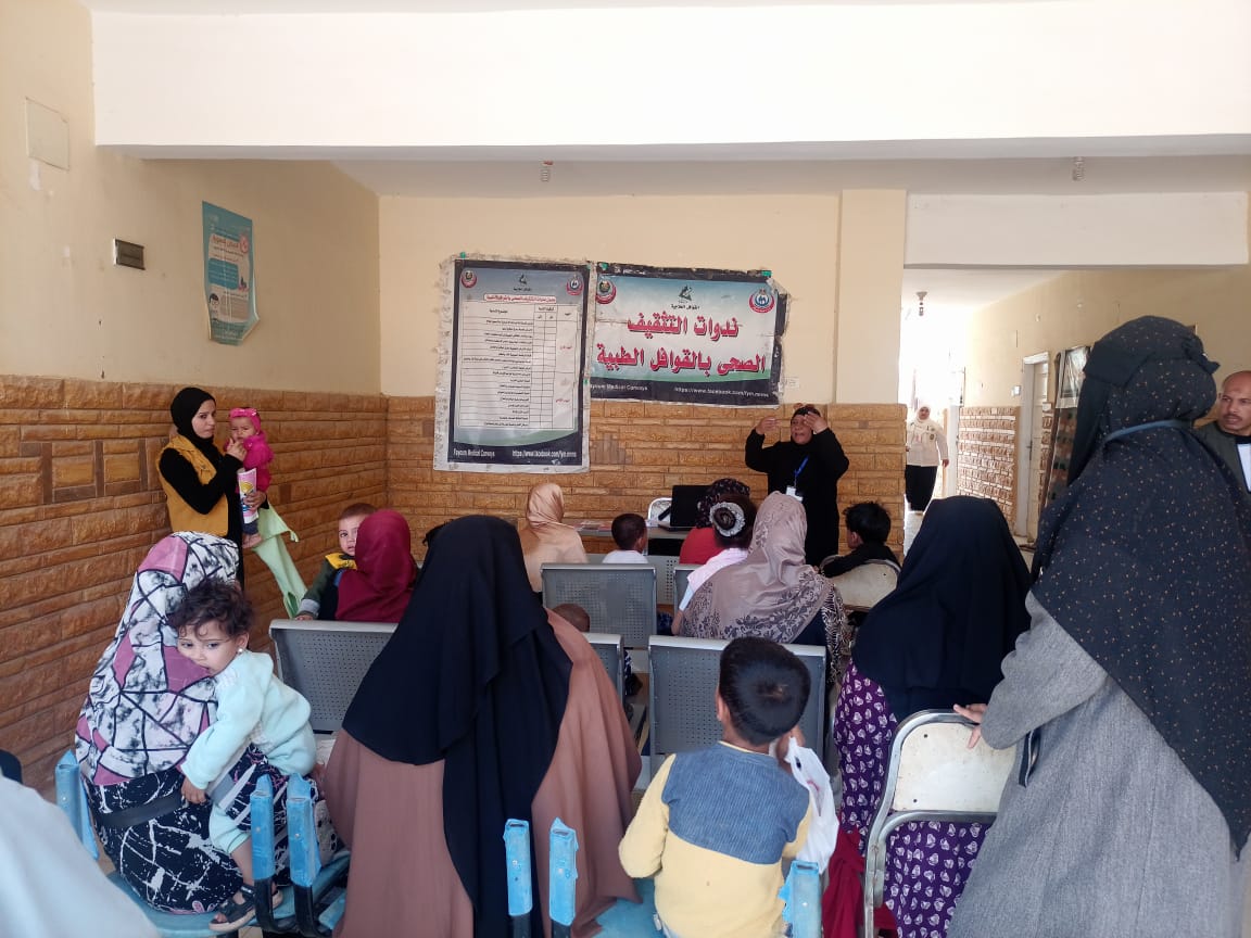 قافلة طبية مجانية بقرية دار السلام بالفيوم 