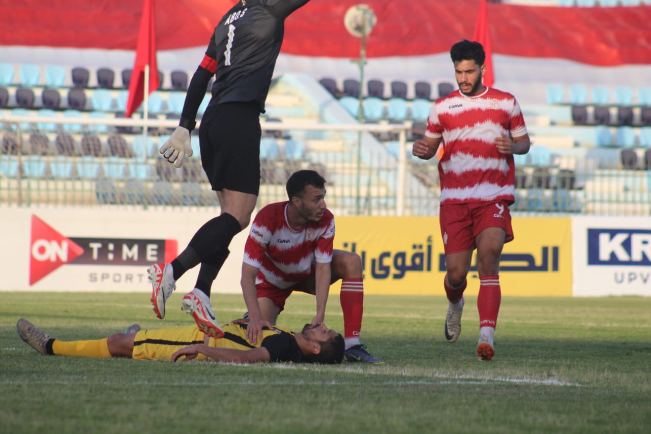 لحظة إصابة لؤي وائل (4)