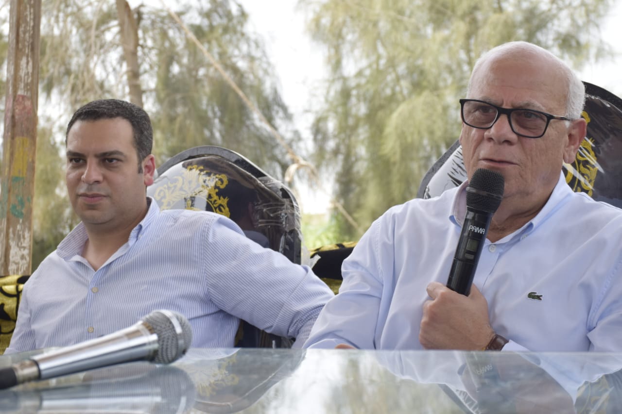 لقاء محافظ بورسعيد بأهالي الحسينية 