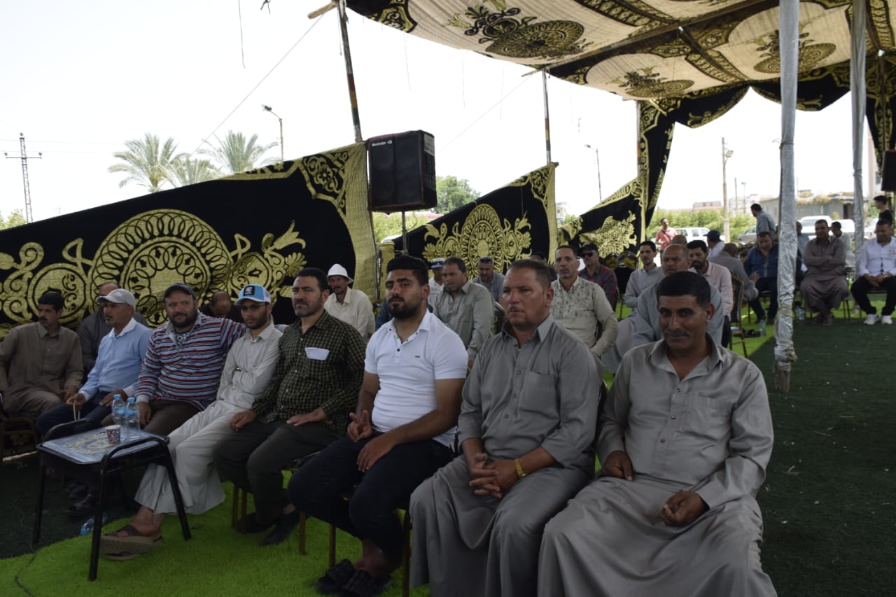 لقاء محافظ بورسعيد بأهالي الحسينية 