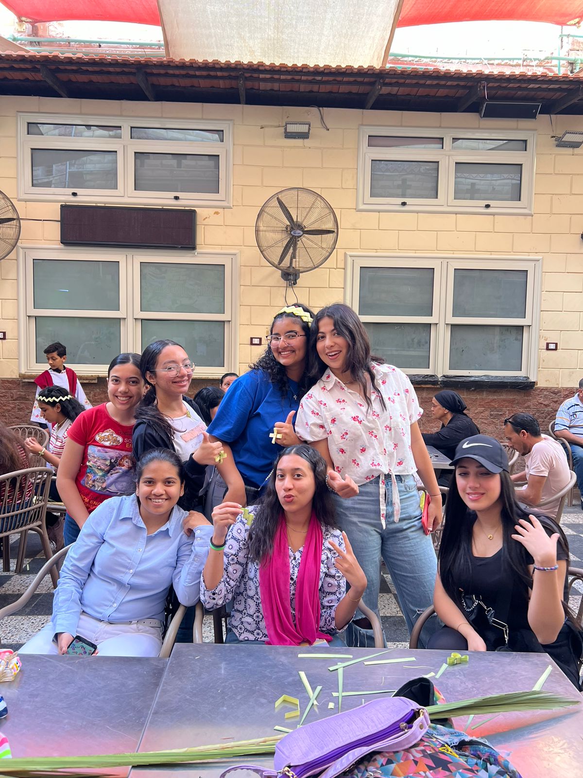 احتفالات أقباط بورسعيد بأحد الزعف 