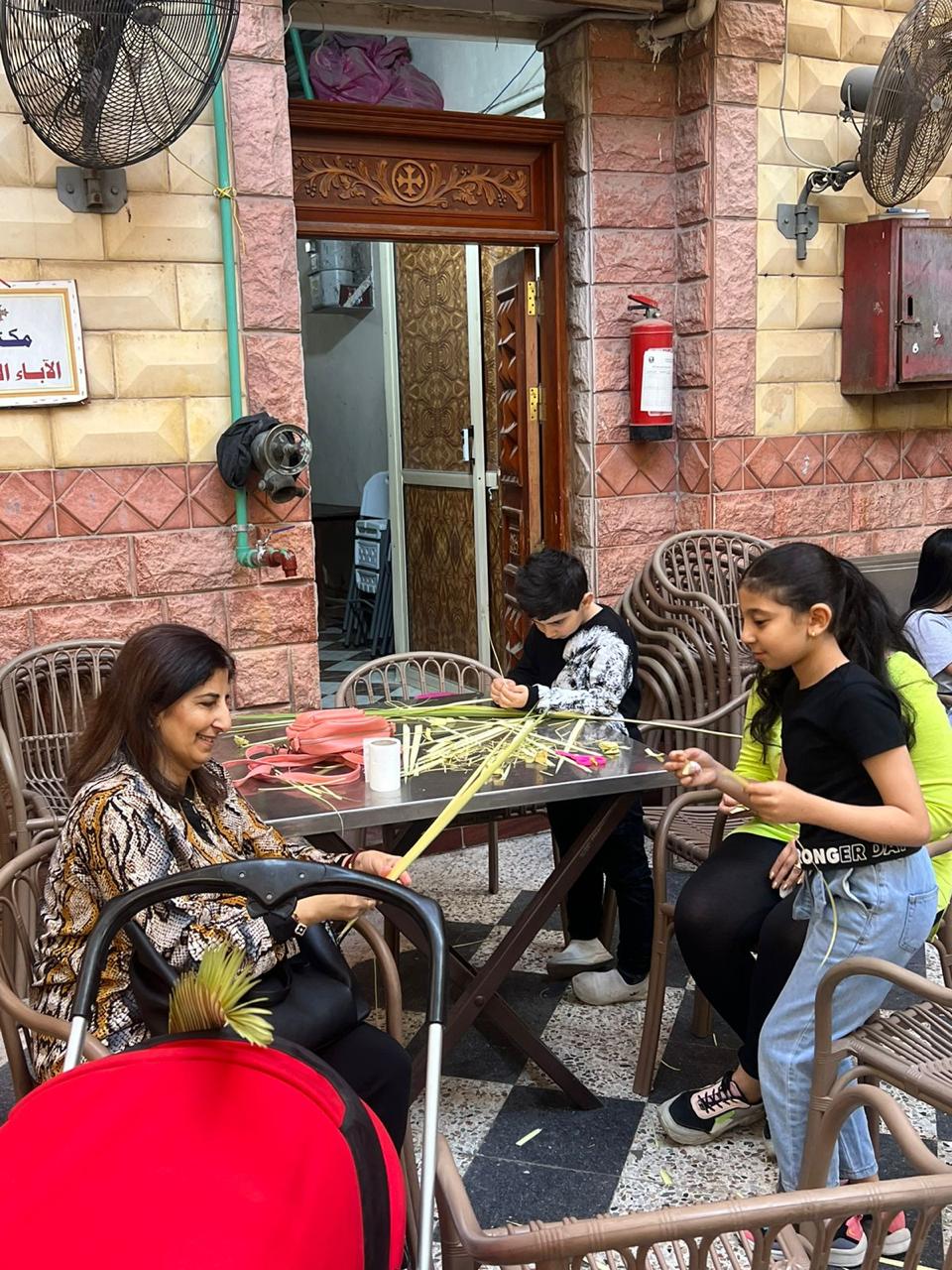 احتفالات أقباط بورسعيد بأحد الزعف 