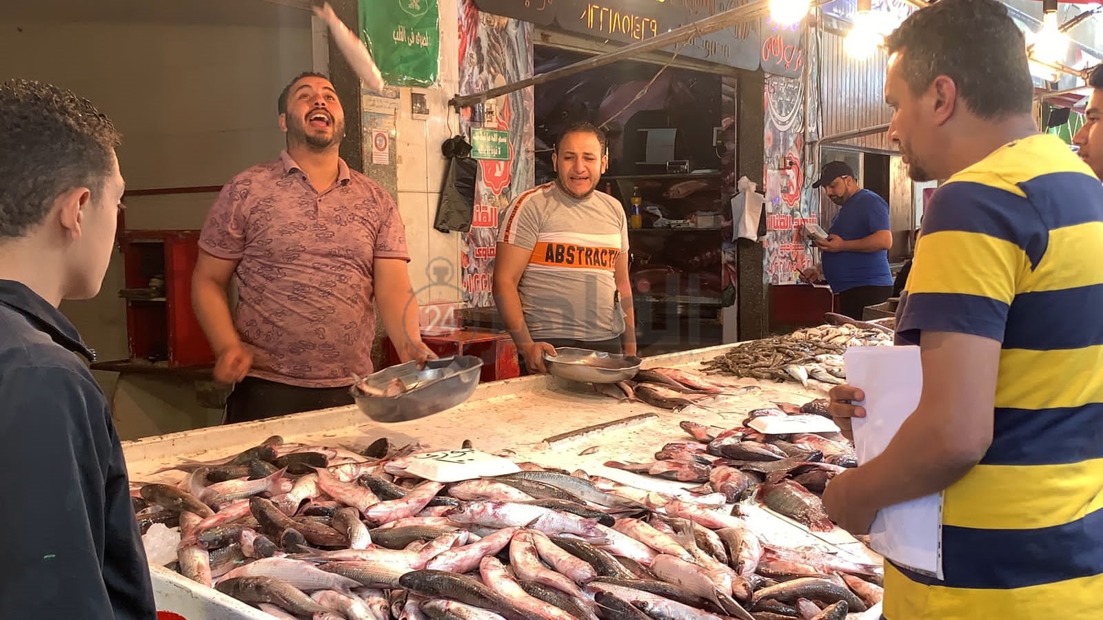سوق الأسماك ببورسعيد 