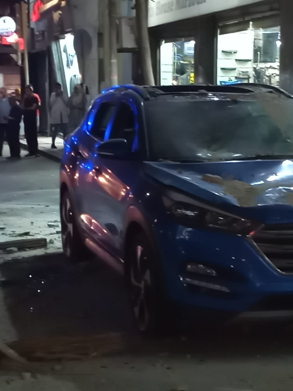 انهيار بلكونة بالقاهرة 