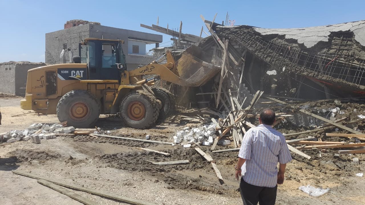 استرداد أراضي الدولة ببورسعيد - قص