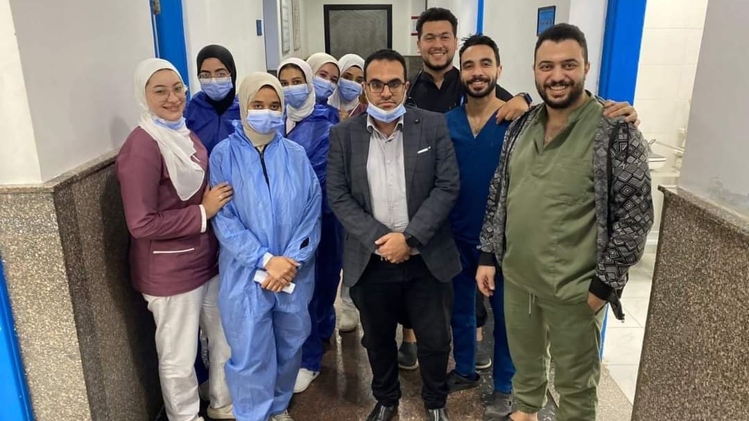 مستشفي الصدر ببورسعيد - قص