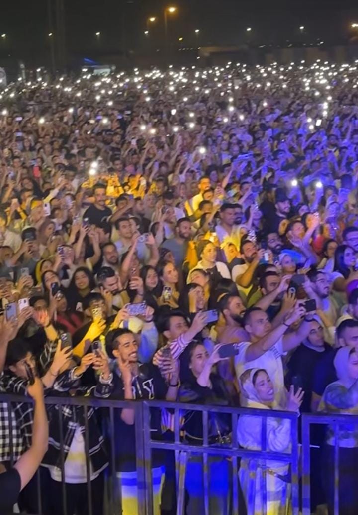 حفل تامر عاشور والعسيلي في فاميلي بارك (4)